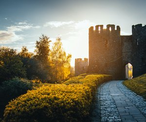 Eine Burg mit Geheimnissen: Um diese mittelalterliche Festung rankt eine Sage