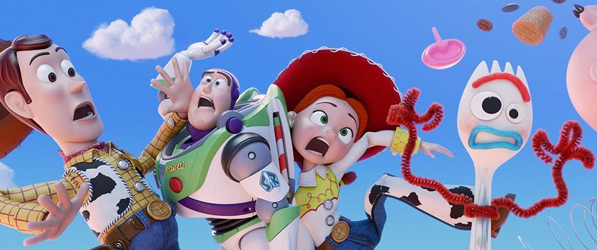 Woody, Buzz Lightyyear, Jesse in Toy Story 4.