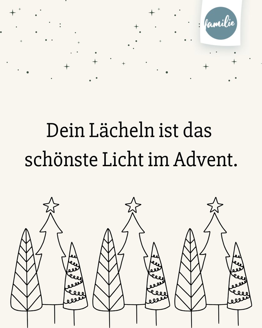 Adventskalender Sprüche  - Adventsfunkeln
