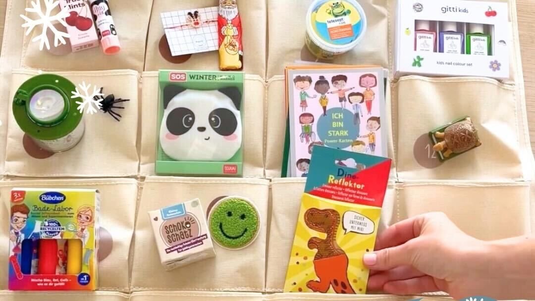 Adventskalender Inspiration zum selbst Befüllen