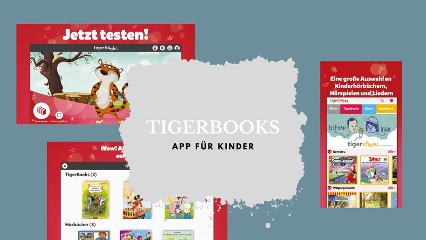 Apps für Kinder - Tigerbooks