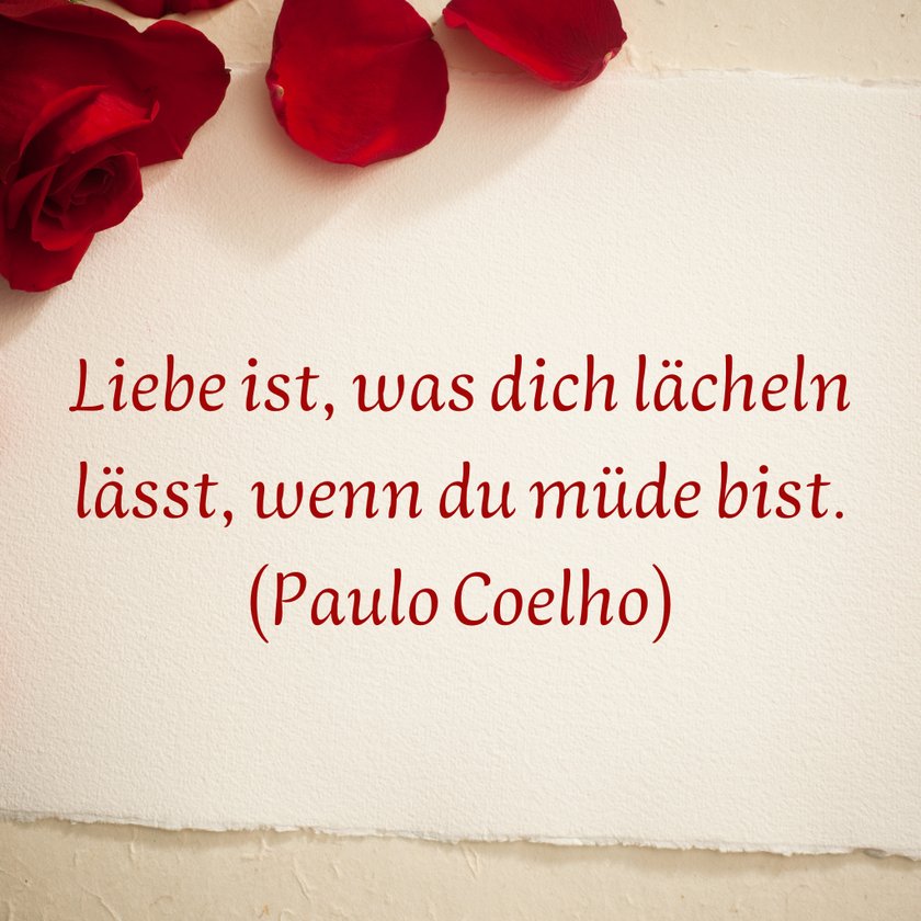 Liebeszitate - Paulo Coelho