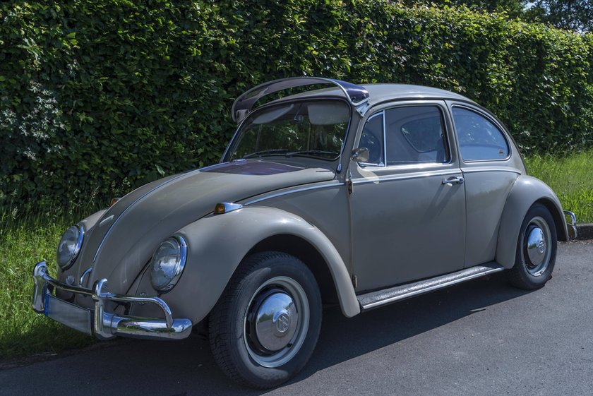 Dieser VW Käfer wurde 1963 erbaut. Dieser VW Käfer wurde 1963 erbaut.