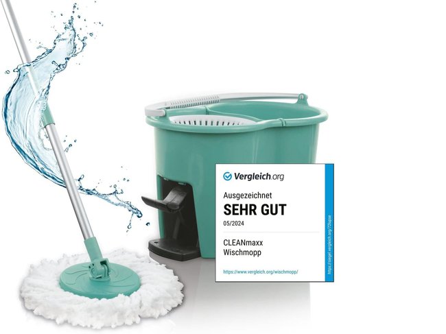 Wischmopp-Test – CLEANmaxx Power-Wischmopp Wischmopp-Test – CLEANmaxx Power-Wischmopp
