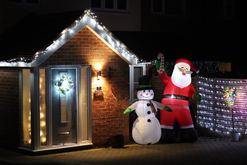 Weihnachts-Deko soziale Schicht Weihnachts-Deko soziale Schicht