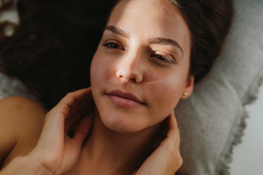 Frau in Sonnenlicht Frau in Sonnenlicht