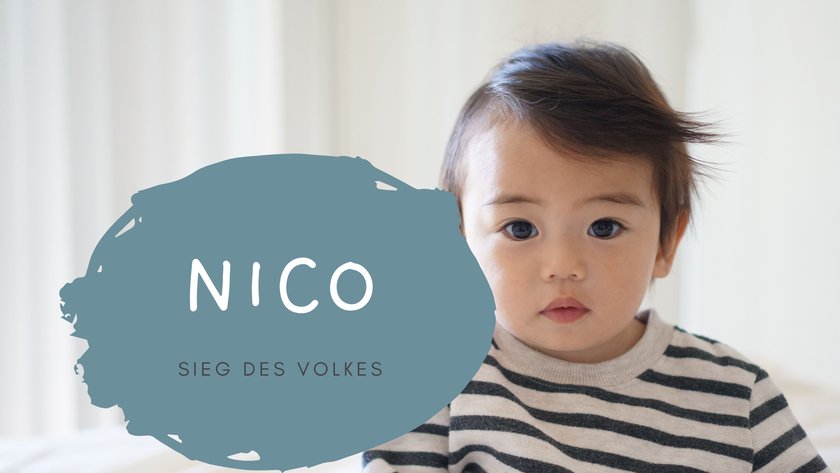 Jungennamen, die out sind Nico Jungennamen, die out sind Nico