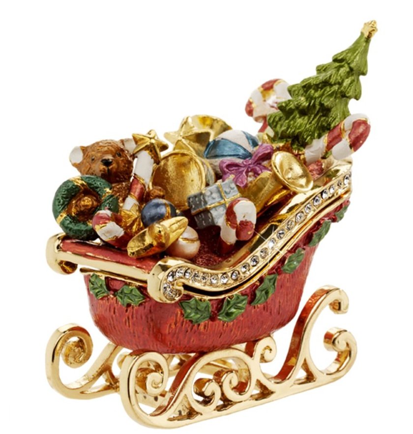 Käthe Wohlfahrt Deko: Schlitten Schatulle