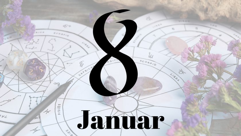 Glückszahl Monat Januar 8