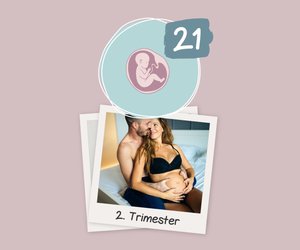 21. SSW: Hallo 6. Monat, das Baby turnt im Bauch und wie geht's dir?
