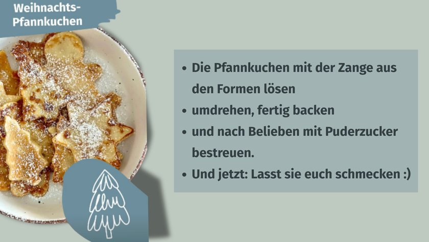 Weihnachts-Pfannkuchen