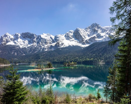 Eibsee, Bayern/Deutschland Eibsee, Bayern/Deutschland
