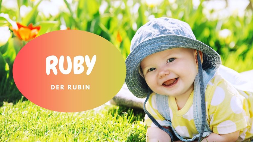 #1 Vornamen aus der Natur: Ruby