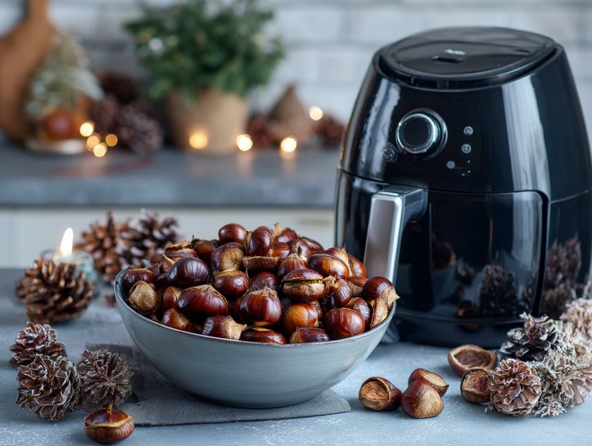 Die 6 besten Weihnachtsrezepte aus dem Airfryer: Geröstete Maronen