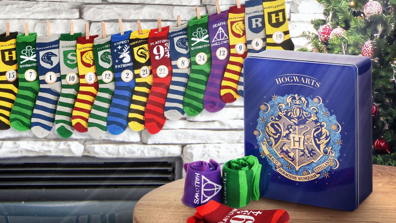 Für echte „Harry Potter"-Fans ist der Socken-Adventskalender ein praktisches Must-have.
