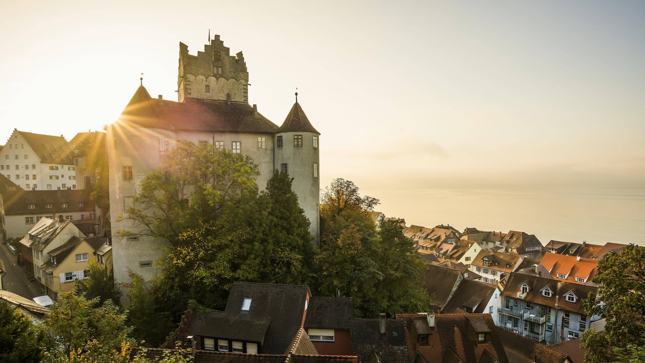 Die Meersburg ist die älteste noch bewohnte Burg Deutschlands.
