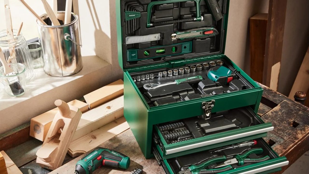 Lidl-Deal - Parkside Werkzeugkoffer mit Akkuschrauber Lidl-Deal - Parkside Werkzeugkoffer mit Akkuschrauber