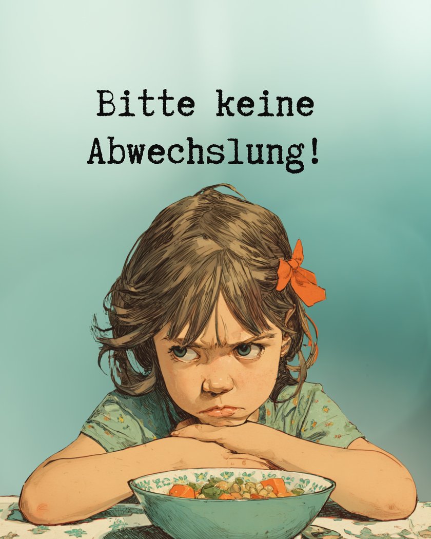 Picky Eater Charakter Gewohnheit Picky Eater Charakter Gewohnheit