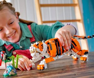 Für kleine Tier-Fans: Diesen LEGO-Tiger im coolen Set bekommt ihr bei Amazon jetzt zum Schnäppchenpreis.