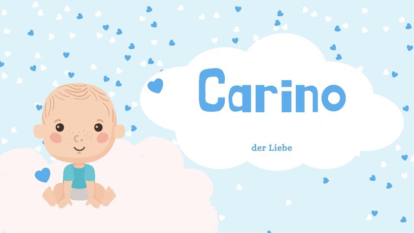 Babynamen mit der Bedeutung „Liebe": Carino