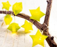 Weihnachtliche Lichterkette mit Sternen: Oh, du Funkelnde!