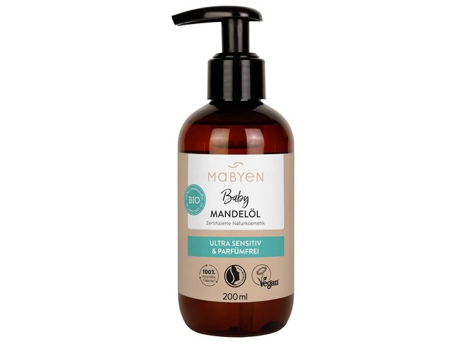 Babyöl-Test – Mabyen Bio Baby Mandelöl Babyöl-Test – Mabyen Bio Baby Mandelöl