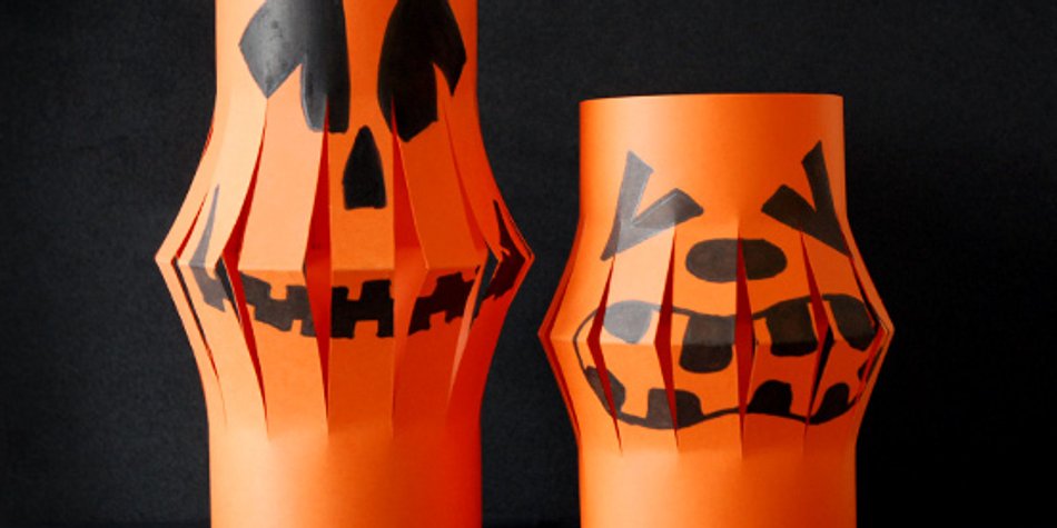 Halloween-Laterne basteln: Ruck-Zuck-Deko für Halloween Halloween-Laterne basteln: Ruck-Zuck-Deko für Halloween