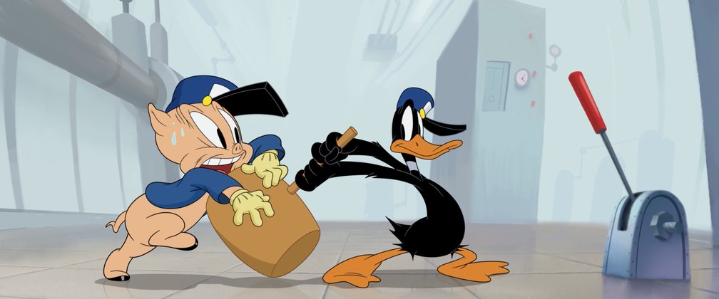 Ein klebriges Abenteuer: Daffy Duck und Schweinchen Dick retten den Planeten: Dort wollen Daffy und Dick Geld verdienen, um ihr Dach zu reparieren, das von einem Kometen zerstört wurde. Ein klebriges Abenteuer: Daffy Duck und Schweinchen Dick retten den Planeten: Dort wollen Daffy und Dick Geld verdienen, um ihr Dach zu reparieren, das von einem Kometen zerstört wurde.