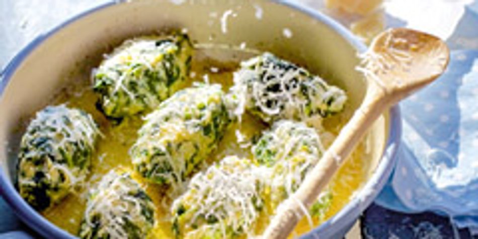 Malfatti mit Spinat Malfatti mit Spinat