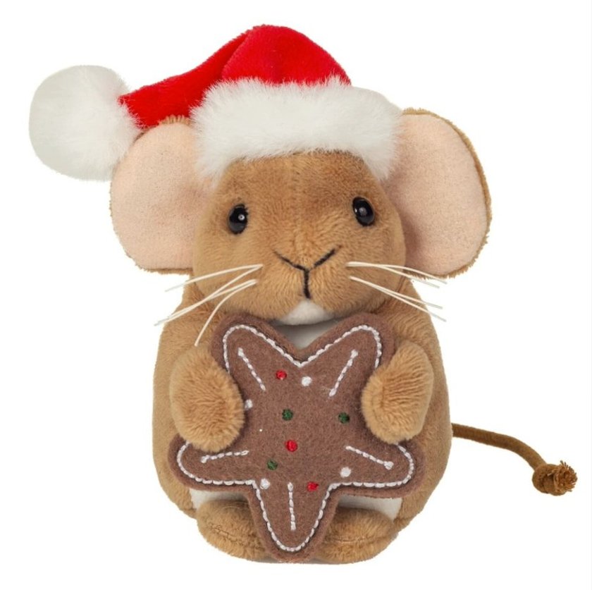 Käthe Wohlfahrt Deko: Weihnachtsmaus mit Keks