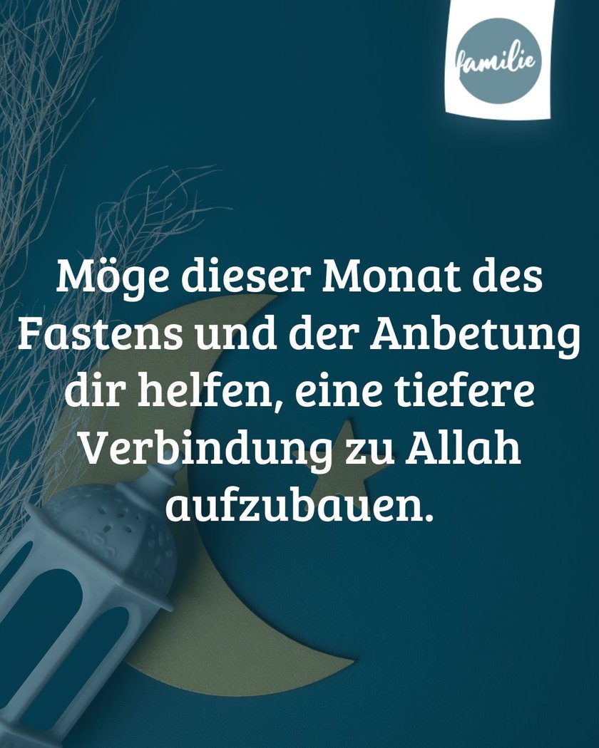 Ramadan Wünsche zum Verschicken an Freunde und Familie