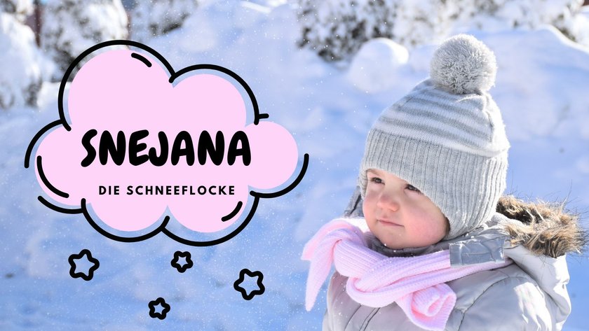 #14 winterliche Vornamen: Snejana