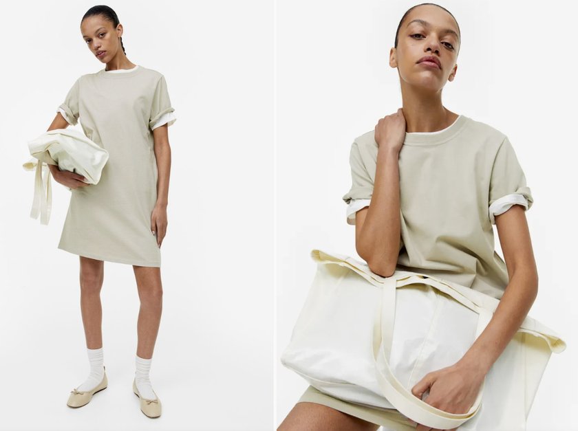 H&M Sommerkleider: T-Shirt-Kleid