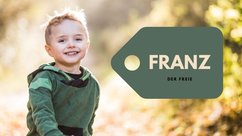 #10 Jungennamen mit F: Franz
