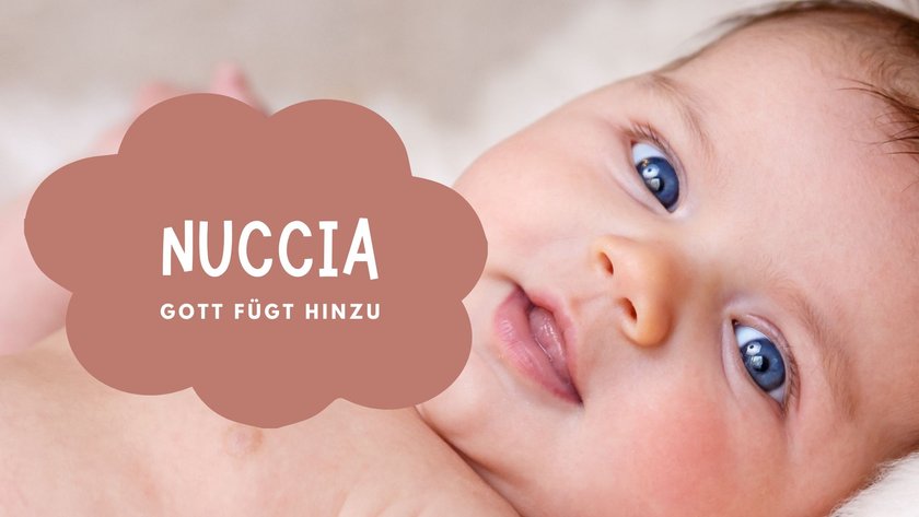 #15 Mädchennamen mit N: Nuccia
