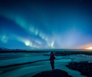 Wie entstehen Polarlichter? Süd- und Nordlichter erklärt