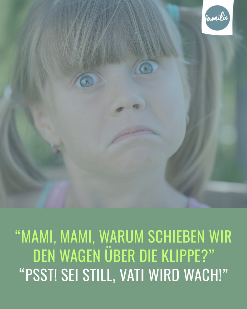 Mami-Mami-Witze: Armer Papa!