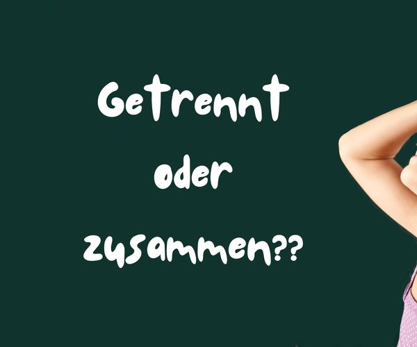 Zur Zeit Getrennt Oder Zusammen