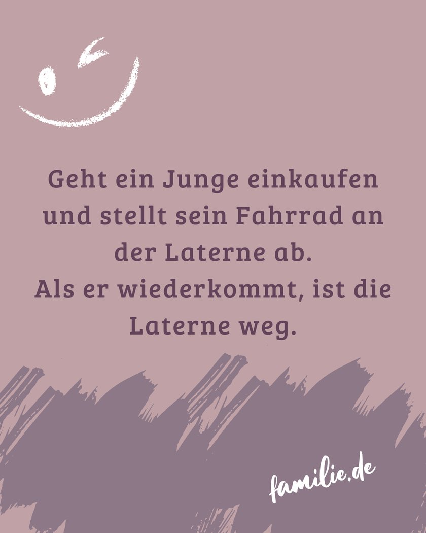 Anti Witze - nur kurz einkaufen