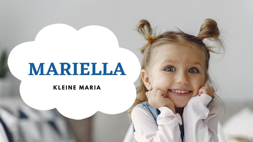 viersilbige Mädchennamen: Mariella