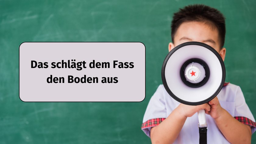 Das schlägt dem Fass den Boden aus