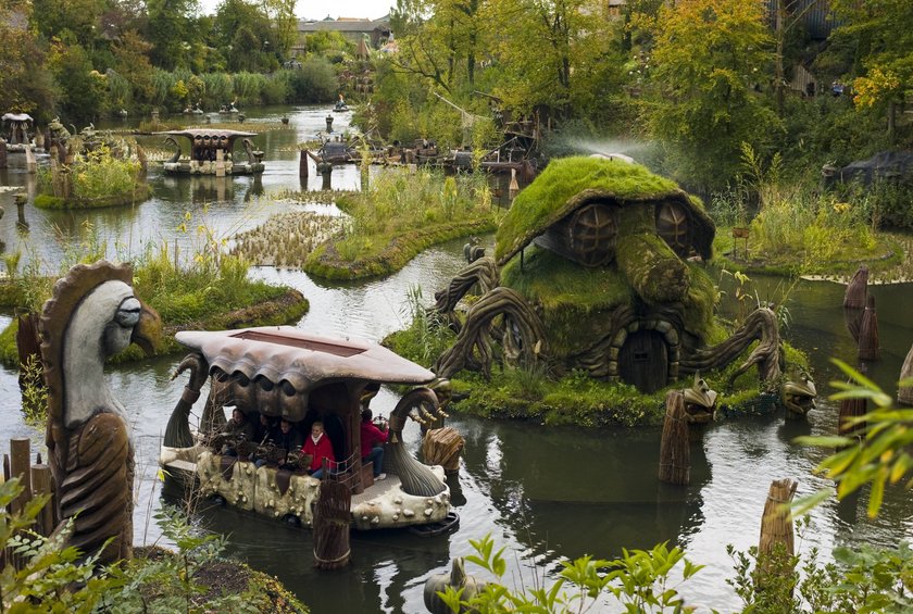 Die Attraktion Wakobato im Phantasialand