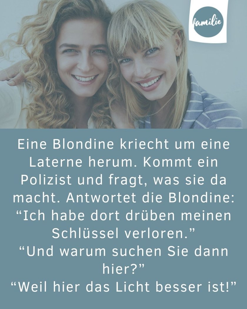 Blondinen Witze