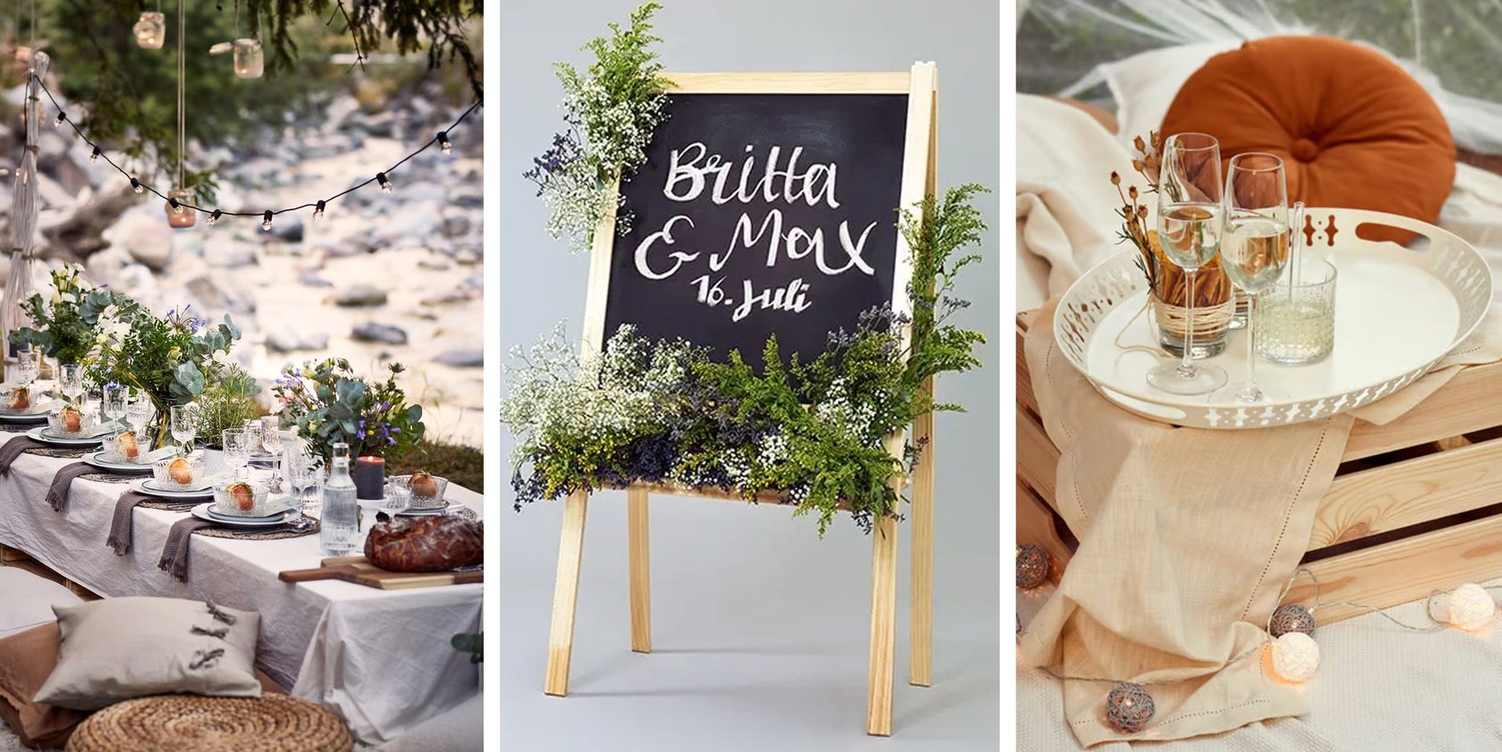 Ihr heiratet dieses Jahr? Diese 14 IKEA-Produkte sind perfekt für eure Hochzeitsfeier
