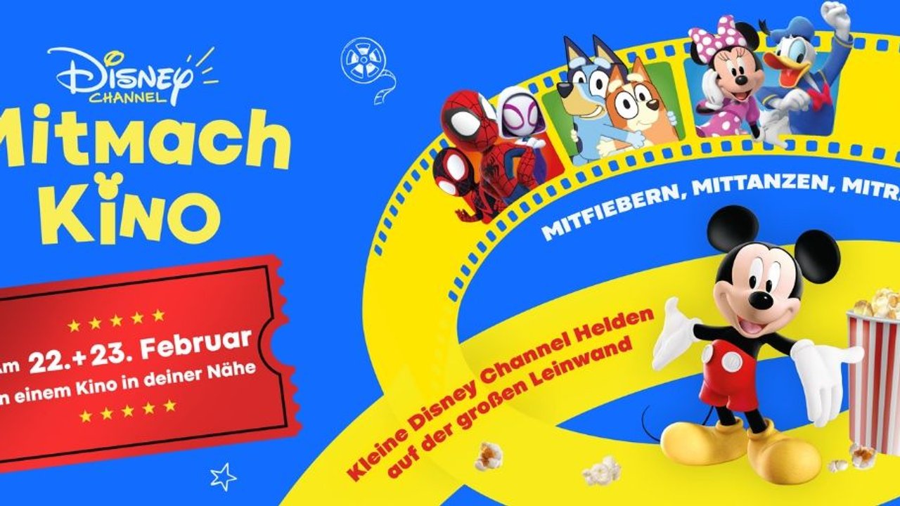 Gewinnspiel MitMach-Kino von Disney Channel