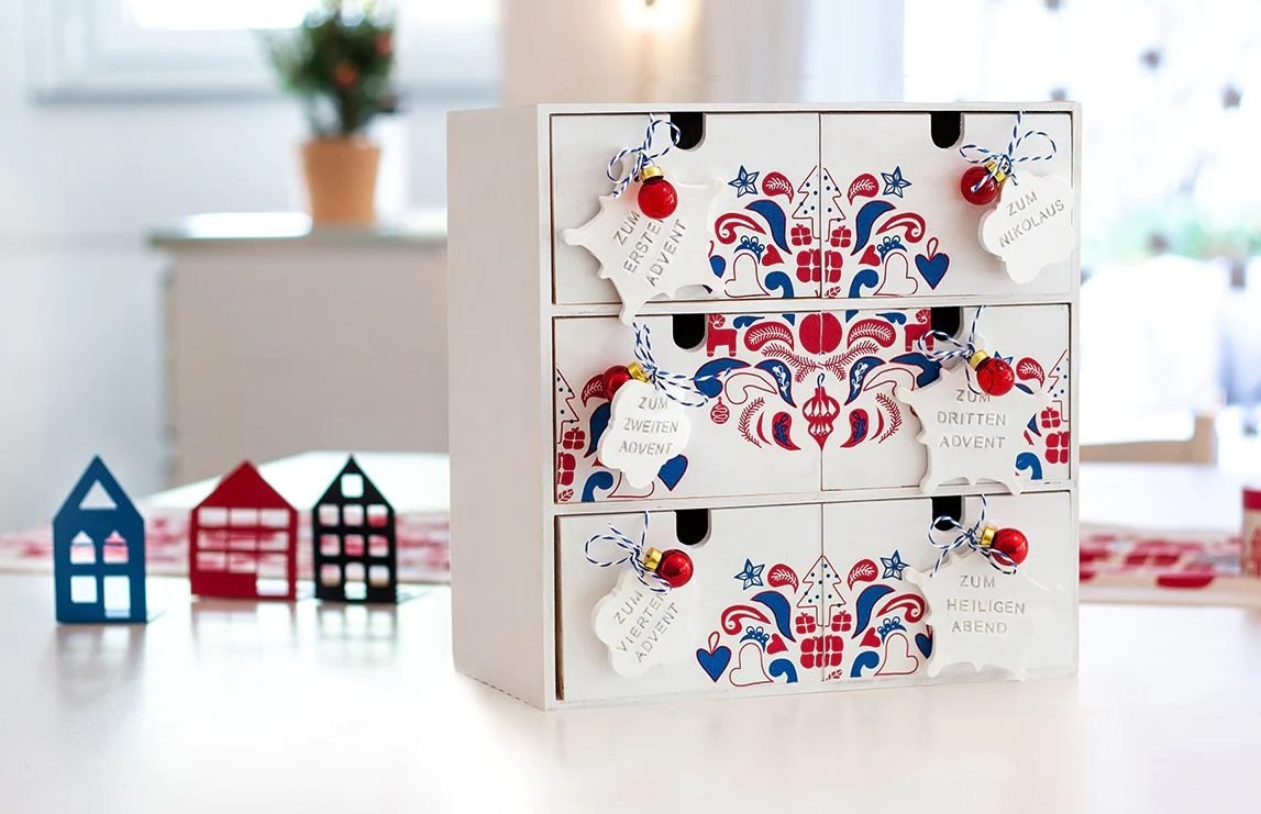 IKEA MOPPE DIY Adventskalender basteln IKEA MOPPE DIY Adventskalender basteln