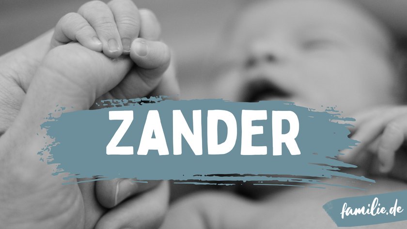 „Zander“ ist eine Kurzform von „Alexander“, der sich in Schweden und Norwegen verbreitet hat.