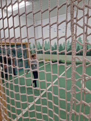 Sauerland mit Kindern: Für die größeren Kinder gibt es einen Fußballraum, für Teenager einen nur mit Zahlencode zugänglichen Teensraum und ...