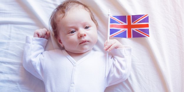 Englische Namen: die Top 20 Babynamen in Großbritannien