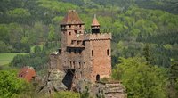 In diese Burg kamen Angreifer im Mittelalter nur schwer hinein